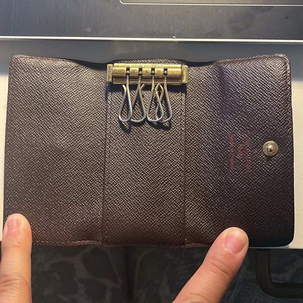 Authentic vintage LV Keychain holder.